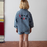 Veste en Denim Bleu - Collection Saudade