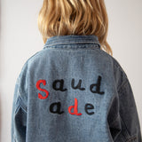 Veste en Denim Bleu - Collection Saudade