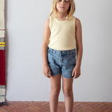 Short en denim bleu - Collection intemporelle