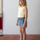 Short en denim bleu - Collection intemporelle