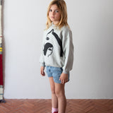 Grey Horse Sweatshirt - Saudade Collection