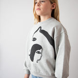 Grey Horse Sweatshirt - Saudade Collection
