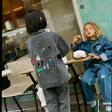 Grey Denim Jacket - Alegria Collection
