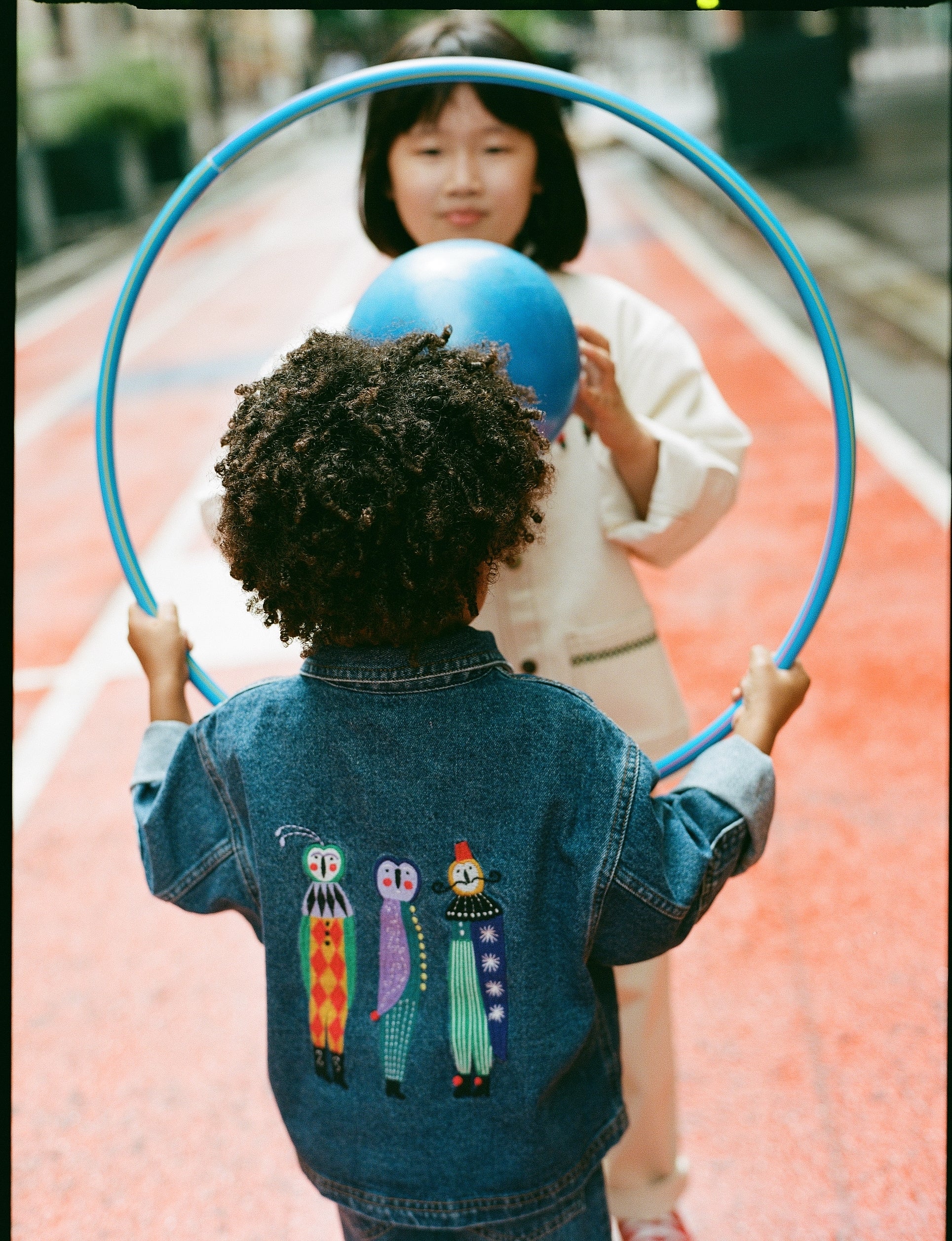 Blue Denim Jacket - Alegria Collection