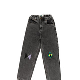 Grey Denim Jeans - Alegria collection