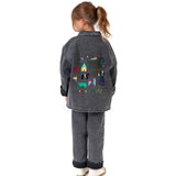 Grey Denim Jacket - Alegria Collection