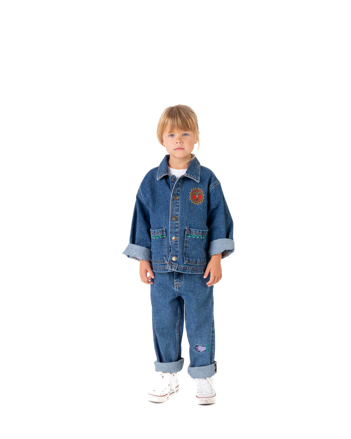 Blue Denim Jacket - Alegria Collection