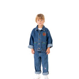 Blue Denim Jacket - Alegria Collection