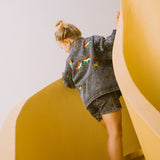 Grey Denim Short - Timeless Collection