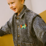 Grey Denim Jacket - Saudade Collection